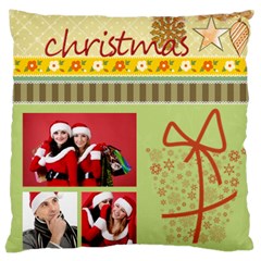 xmas - Large Cushion Case (One Side)