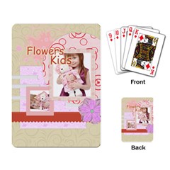 flower kids - Playing Cards Single Design (Rectangle)