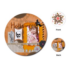 Halloween - Playing Cards Single Design (Round) Halloween - Playing Cards Single Design (Round)
