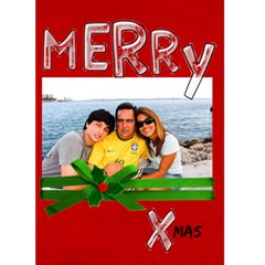 Christmas card 5x7 - Greeting Card 5  x 7 