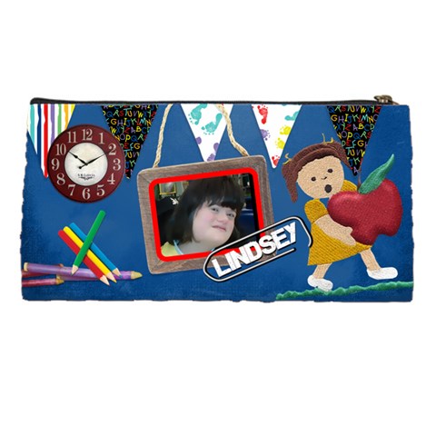 Pencil Case Lindsey By Pat Kirby Back