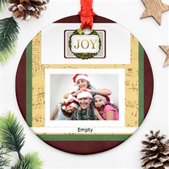 joy - Ornament (Round)