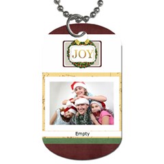 joy - Dog Tag (One Side)