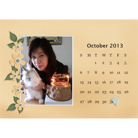 Calender2013 By Posche Wong Oct 2013