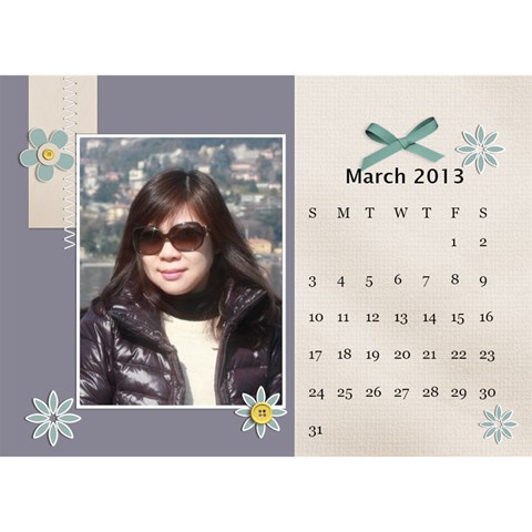 Calender2013 By Posche Wong Mar 2013