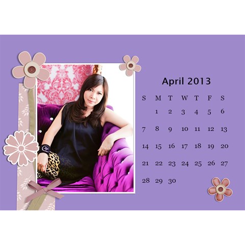 Calender2013 By Posche Wong Apr 2013