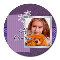 xmas - Collage Round Mousepad