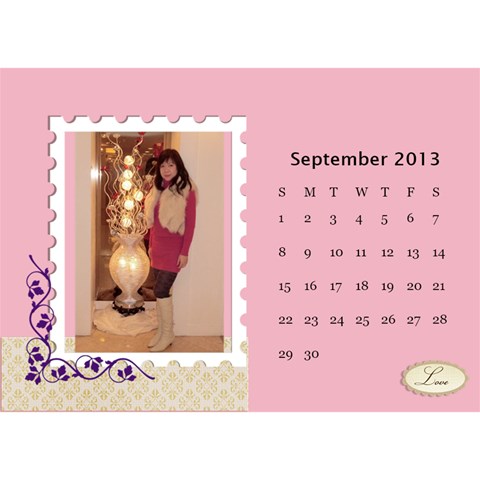 Calender2013 By Posche Wong Sep 2013