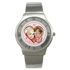 love - Stainless Steel Watch