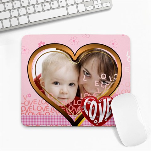 Love By Joely 9.25 x7.75  Mousepad - 1