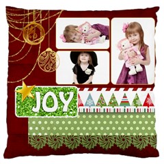 xmas - Large Cushion Case (Two Sides)