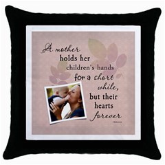 Mother Throw Pillow Case (5 styles) - Throw Pillow Case (Black) Mother Throw Pillow Case (5 styles) - Throw Pillow Case (Black)