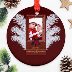 xmas - Round Ornament (Two Sides) xmas - Round Ornament (Two Sides)