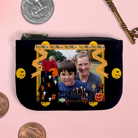 Spooky Halloween Mini Purse By Claire Mcallen Front