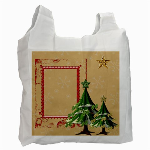 Winter Trees Recycle Bag By Catvinnat Front