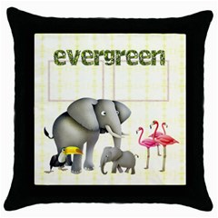 Evergreen Throw Pillow (5 styles) - Throw Pillow Case (Black) Evergreen Throw Pillow (5 styles) - Throw Pillow Case (Black)