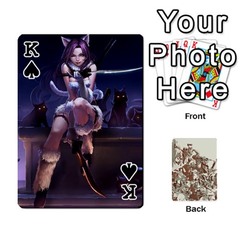 King League Cards :d By Keane Front - SpadeK