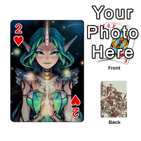 League Cards :d By Keane Front - Heart2