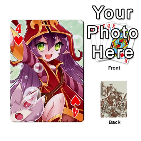 League Cards :d By Keane Front - Heart4