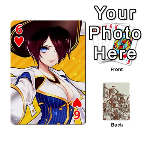 League Cards :d By Keane Front - Heart6
