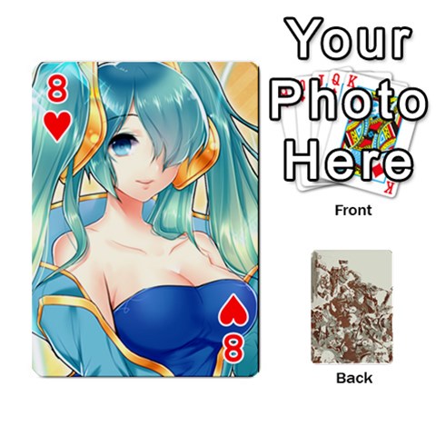 League Cards :d By Keane Front - Heart8