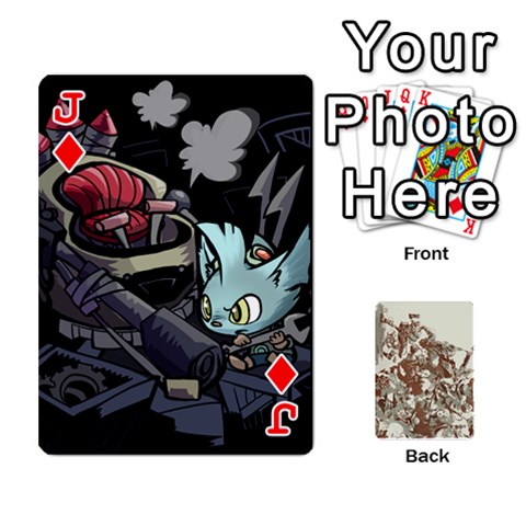 Jack League Cards :d By Keane Front - DiamondJ