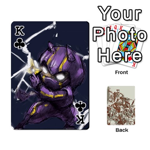 King League Cards :d By Keane Front - ClubK