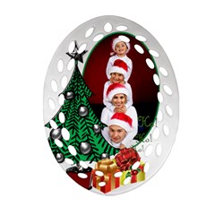 Christmas Filigree ornament - Ornament (Oval Filigree)