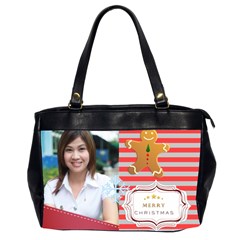 xmas - Oversize Office Handbag (2 Sides)