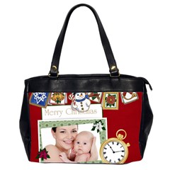 xmas - Oversize Office Handbag (2 Sides)