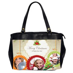 xmas - Oversize Office Handbag (2 Sides)