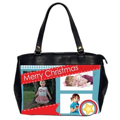 xmas - Oversize Office Handbag (2 Sides)