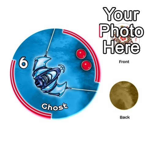 Ace Light Speed (round) By James Ernest Front - HeartA