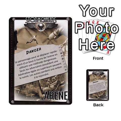 Cartes Arenes By Mark Front 16