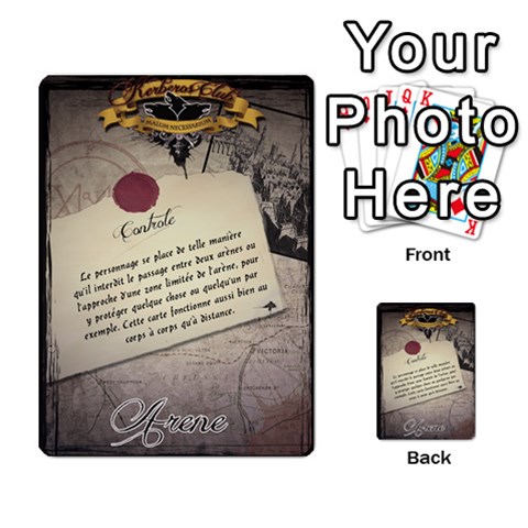 Cartes Arenes By Mark Front 34