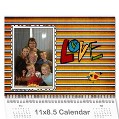 2013 calender - Wall Calendar 11  x 8.5  (12-Months)