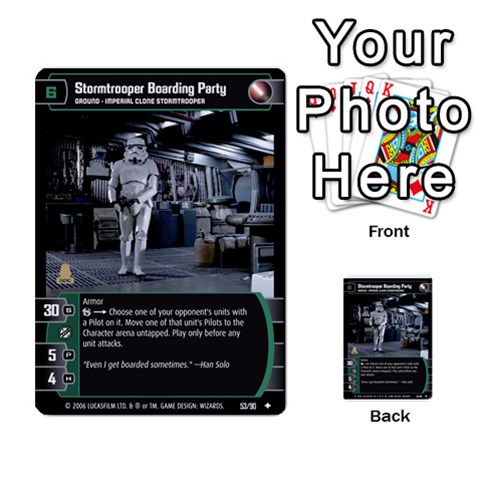 Star Wars Tcg Iv By Jaume Salva I Lara Front 7