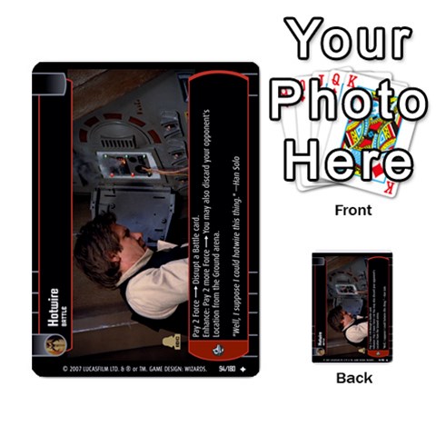 Star Wars Tcg Vii By Jaume Salva I Lara Front 45
