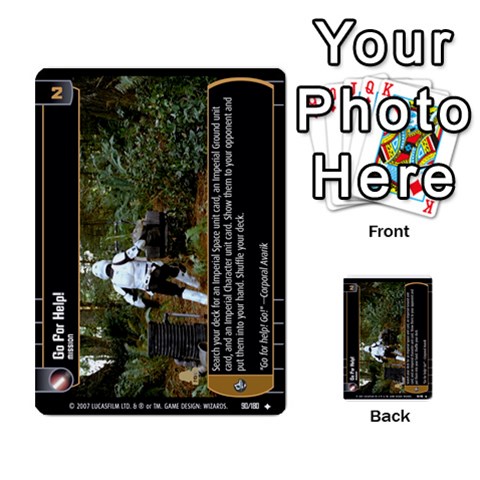 Star Wars Tcg Vii By Jaume Salva I Lara Front 50