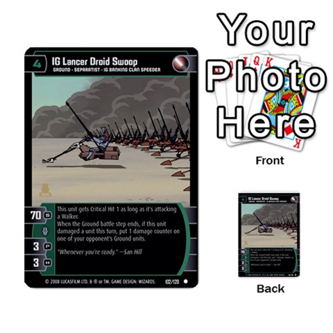 Star Wars Tcg Viii By Jaume Salva I Lara Front 52