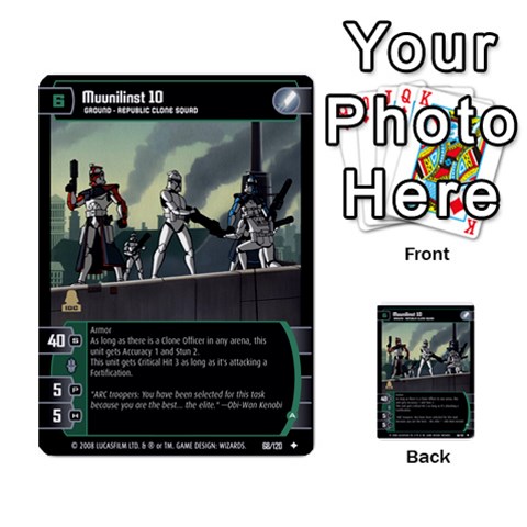 Star Wars Tcg Viii By Jaume Salva I Lara Front 7