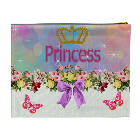 Princess Cosmetic Bag (xl) By Missy Back