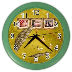 Autumn Delights - Color Wall Clock 