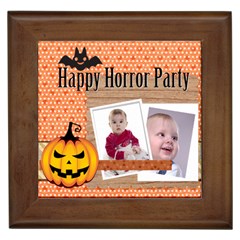 halloween - Framed Tile