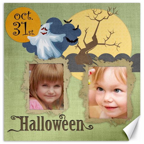 Halloween By Jacob 11.4 x11.56  Canvas - 1