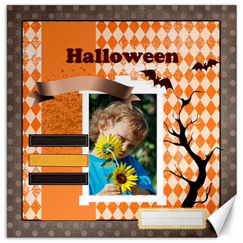 Halloween By Jacob 11.4 x11.56  Canvas - 1