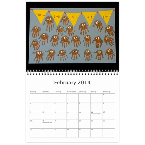 2013 Calendar By Rebecca Allen Feb 2014