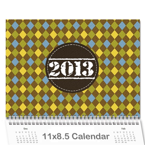 2013 Calendar Darren By Derolene Cover