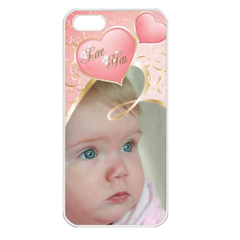 Love You Apple Iphone 5 Seamless Case (white) By Deborah Front
