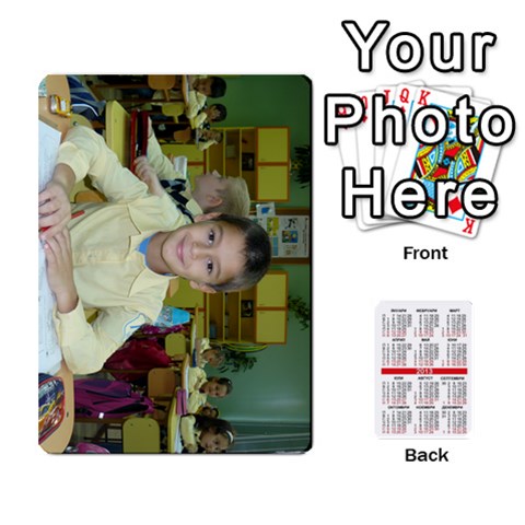 Ace Calendar Cards By Georgi Georgiev Front - SpadeA